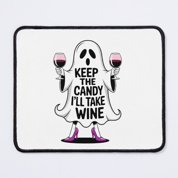 Item preview, Wine Ghost - Keep The Candy, I'll Take Wine designed and sold by Qtique.