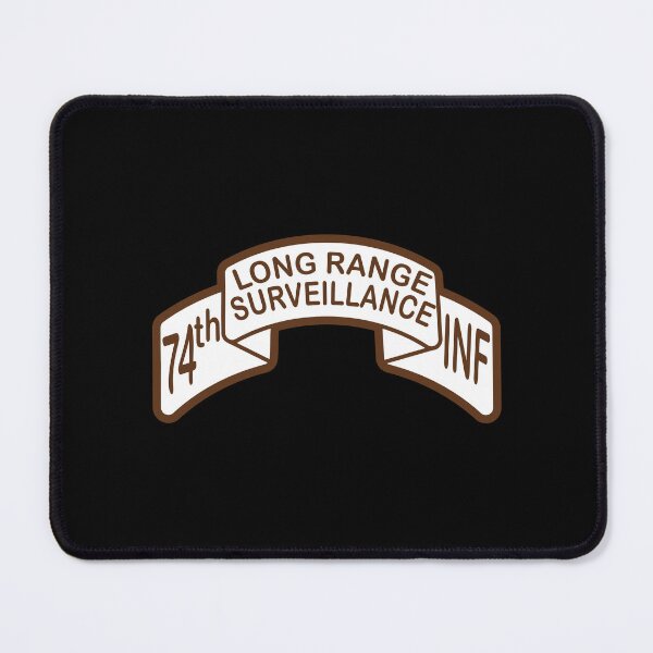 Item preview, Scroll - 74th LRS Infantry Desert designed and sold by Military Insignia Products.