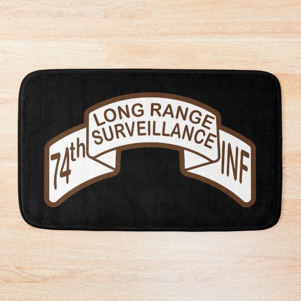 Item preview, Scroll - 74th LRS Infantry Desert designed and sold by Military Insignia Products.