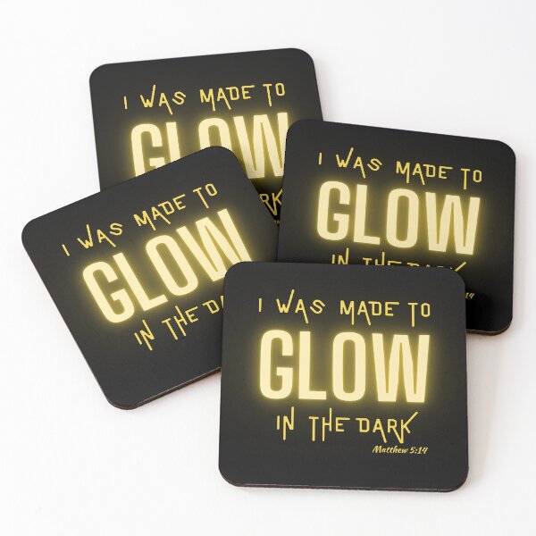 Item preview, I Was Made to GLOW in the Dark designed and sold by BeYOUtifulFaith.