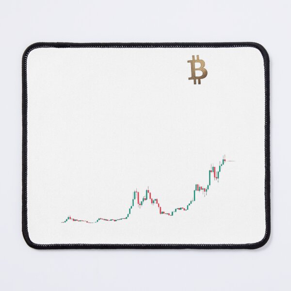 Item preview, Bitcoin Chart – Iconic B Symbol for Traders & Crypto Fans designed and sold by Jennah.