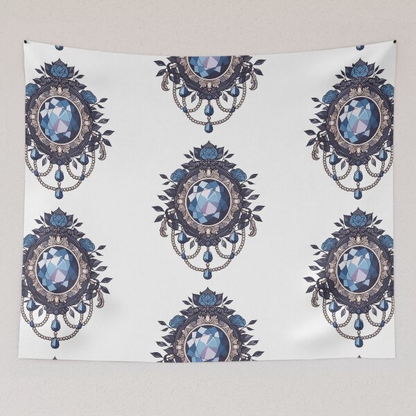 Item preview, Sapphire jewels designed and sold by MendaciousMina.