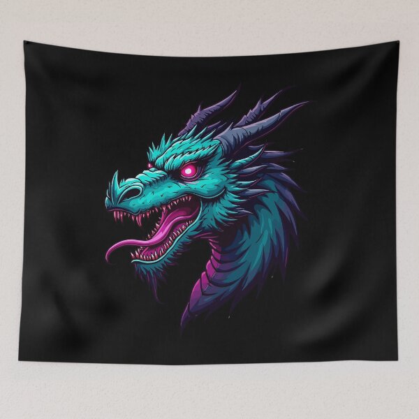 Item preview, Neon Dragon – Mystical Glow designed and sold by Hans-Design.