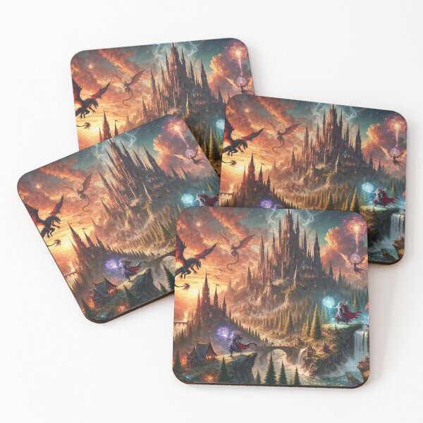 Item preview, Fantasy Dragon World – Epic Dragons & Magical Worlds designed and sold by Unikat.SE.