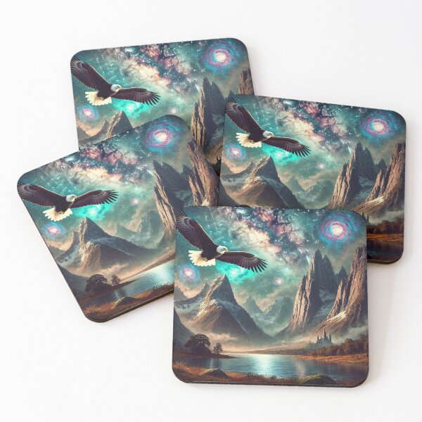 Item preview, Eagle Universe – Cosmic Animal Design & Galactic Freedom designed and sold by Unikat.SE.