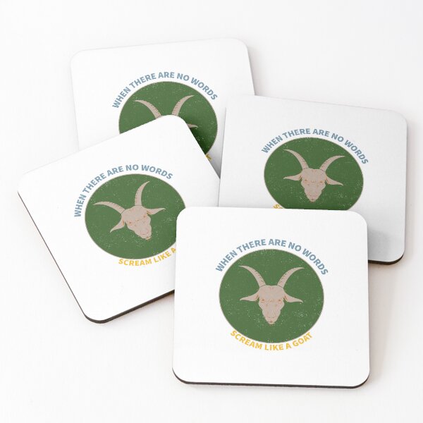 Item preview, When There Are No Words Scream Like A Goat designed and sold by Sense of Snark.