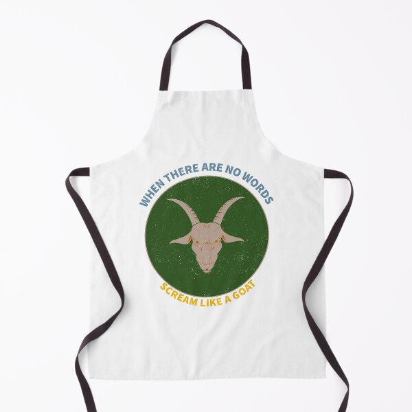 Item preview, When There Are No Words Scream Like A Goat designed and sold by Sense of Snark.