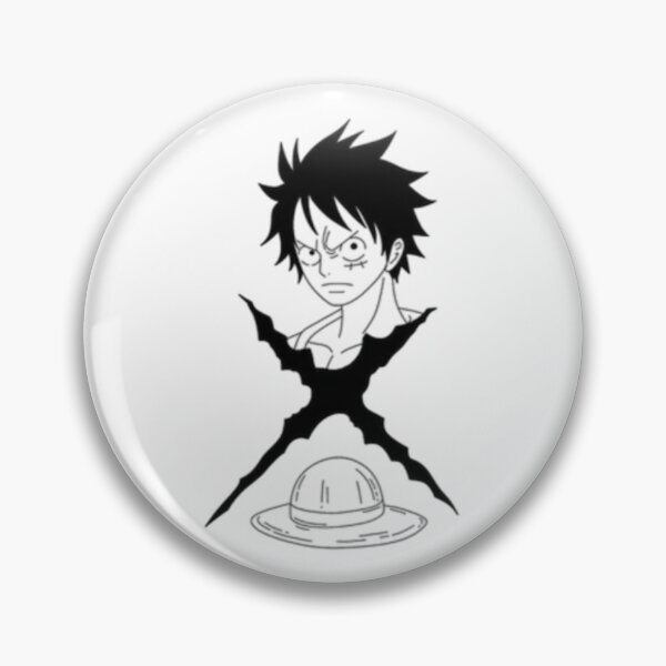 Item preview, The "X" Symbol and Luffy designed and sold by BlackGrayWhite.