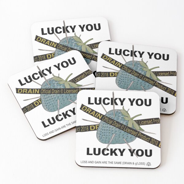 Item preview, Bladee Drain Gang Lucky You Strawberry logo designed and sold by 3stars9.