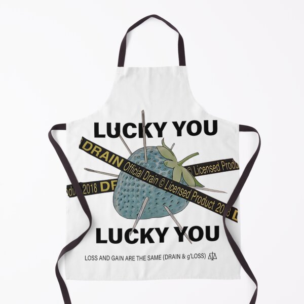Item preview, Bladee Drain Gang Lucky You Logotipo de fresa designed and sold by 3stars9.