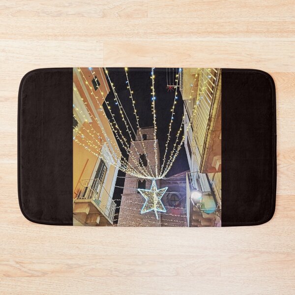 Item preview, Christmas Magic in Corato | Bell Tower of the Church of San Domenico designed and sold by EpicVistas.