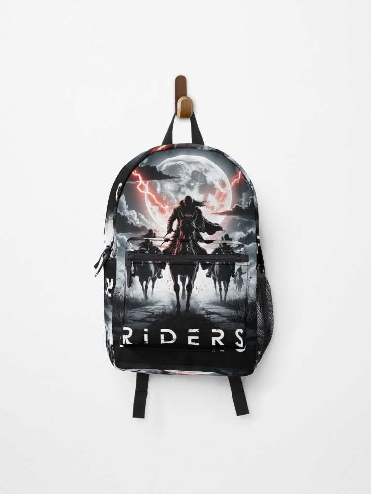 Thumbnail 1 of 3, Backpack, Apocalyptic Vision - RIDERS designed and sold by CleverCulture.