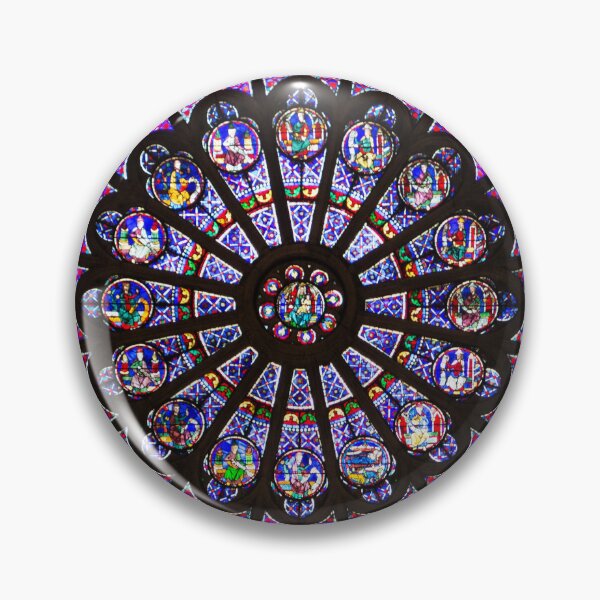Item preview, Notre Dame Cathedral Paris Rose Window designed and sold by antiqueart.