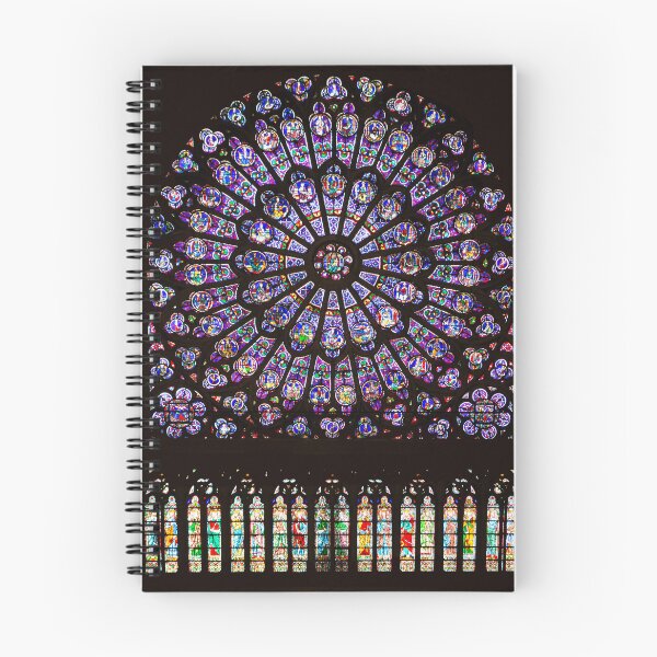 Item preview, Notre Dame Cathedral Paris Rose Window designed and sold by antiqueart.