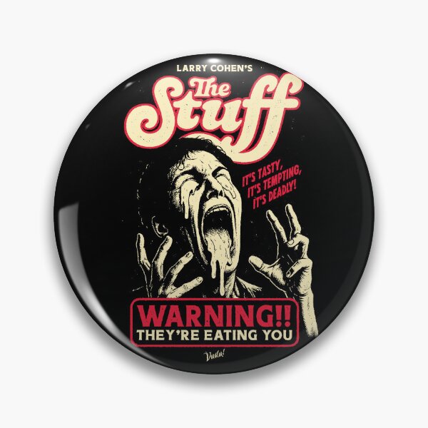 Item preview, The Stuff – 80s Cult Horror | Retro B-Movie Fan Art Tee designed and sold by Vudu! ⚡ Studio.