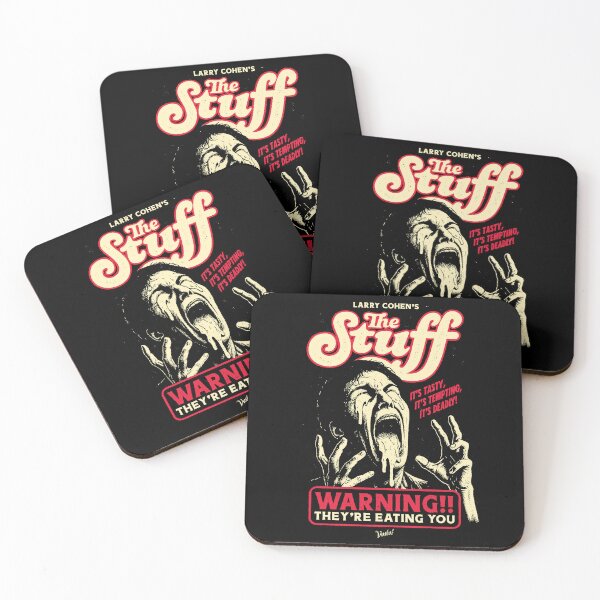 Item preview, The Stuff – 80s Cult Horror | Retro B-Movie Fan Art Tee designed and sold by Vudu! ⚡ Studio.