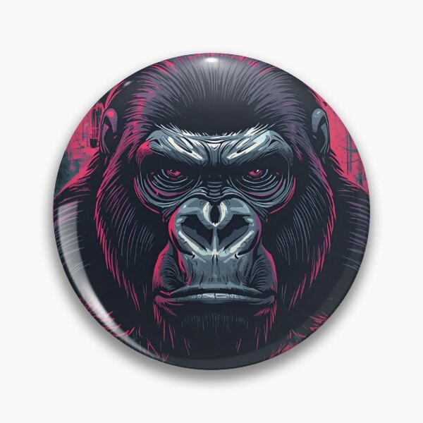 Item preview, Cyber Gorilla | Futuristic Primate Warrior designed and sold by Art-Design-EM.