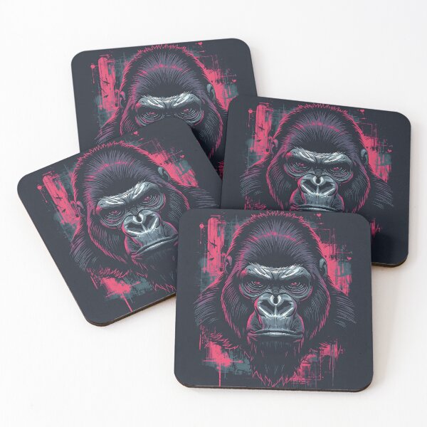 Item preview, Cyber Gorilla | Futuristic Primate Warrior designed and sold by Art-Design-EM.