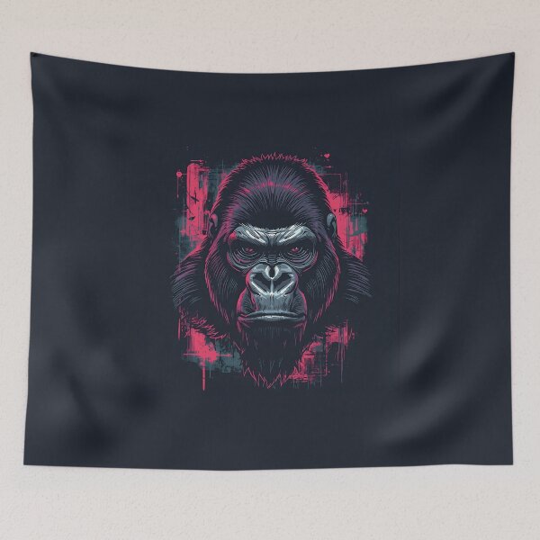 Item preview, Cyber Gorilla | Futuristic Primate Warrior designed and sold by Art-Design-EM.