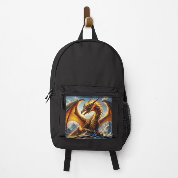 Item preview, yellow golden dragon on the rocks,Legendary Animals,dragon art,Legendary dragon designed and sold by Expressions-Sel.