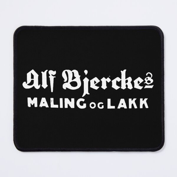 Item preview, Norwegian Vintage Poster Lettering Paint Varnish designed and sold by KALEIDOSCOPE UK.