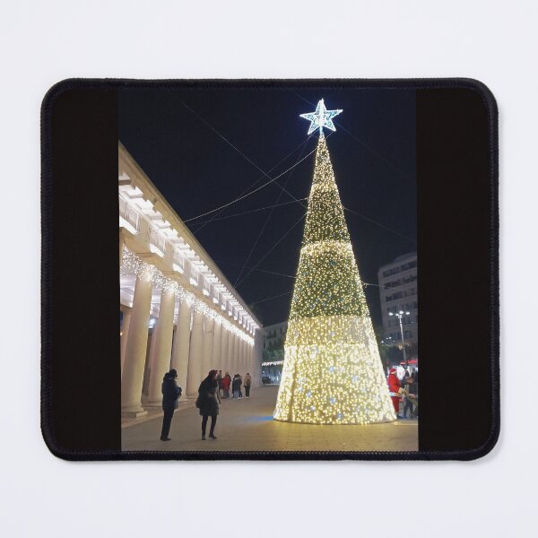Item preview, Christmas Magic in Foggia | Piazza Umberto Giordano designed and sold by EpicVistas.