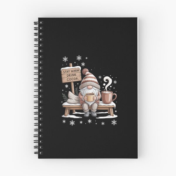 Item preview, Funny Saying For Women Stay Warm Drink Cocoa Winter Gnome designed and sold by KarstenNoanra.