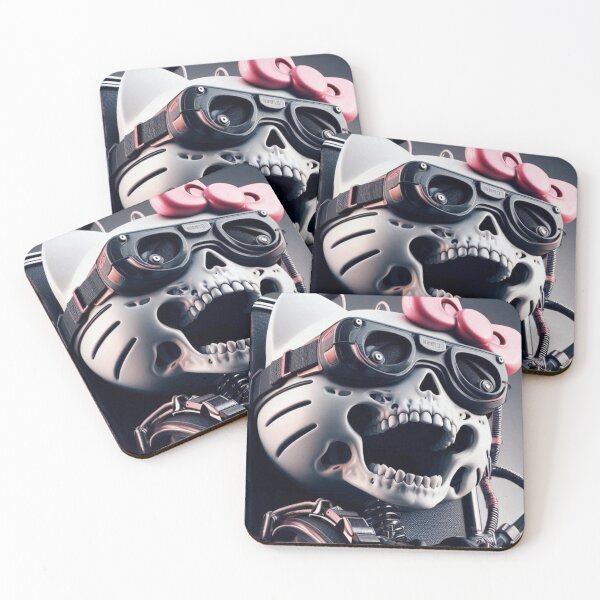Item preview, "Paw-sitively Mecha-nificent: The Cat-chy Cyborg Cutie" designed and sold by Print Fiction.