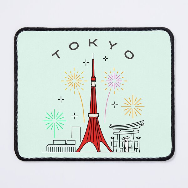 Item preview, Tokyo Tower celebration designed and sold by Genki Tee.