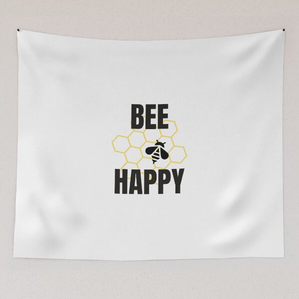 Item preview, Bee Happy – Fun Beekeeping & Honey Lover Design designed and sold by luckyhue.