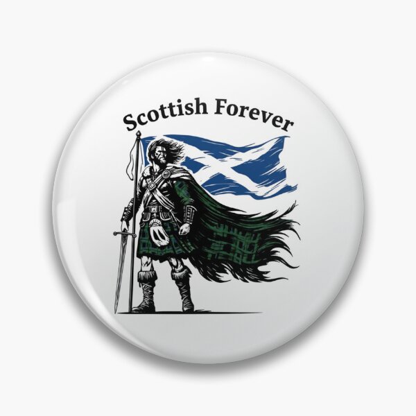 Item preview, Scottish Forever – Brave Highland Warrior Design designed and sold by CelticSoulShop.