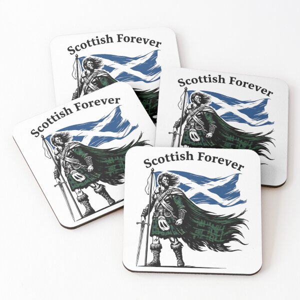Item preview, Scottish Forever – Brave Highland Warrior Design designed and sold by CelticSoulShop.