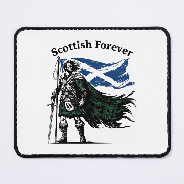 Item preview, Scottish Forever – Brave Highland Warrior Design designed and sold by CelticSoulShop.