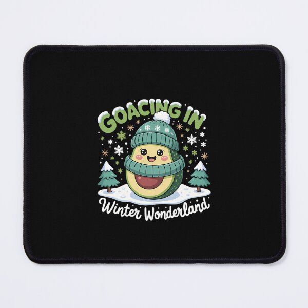 Item preview, Guacing in Winter Wonderland Cute Avocado Winter designed and sold by KarstenNoanra.