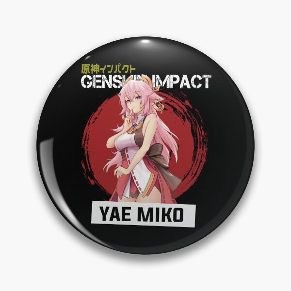Item preview, Yae Miko - Genshin Impact designed and sold by Vivzie-Art.