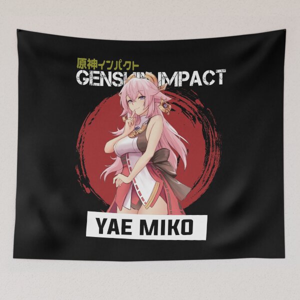 Item preview, Yae Miko - Genshin Impact designed and sold by Vivzie-Art.