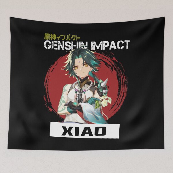 Item preview, Xiao - Genshin Impact designed and sold by Vivzie-Art.