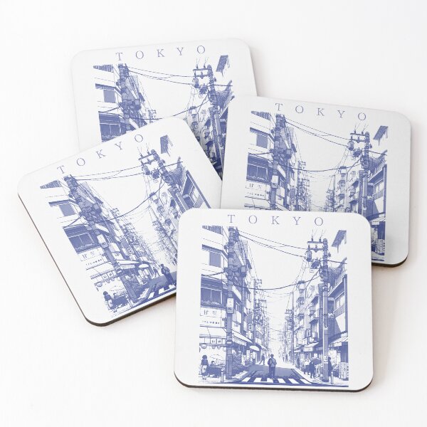 Item preview, Tokyo street view  designed and sold by Genki Tee.