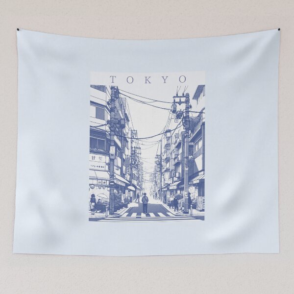 Item preview, Tokyo street view  designed and sold by Genki Tee.