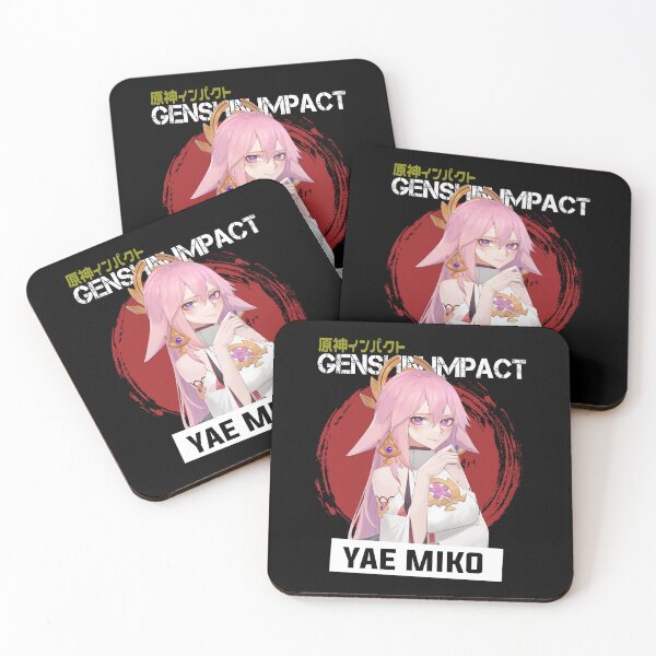 Item preview, Yae Miko - Impacto de Genshin designed and sold by Vivzie-Art.