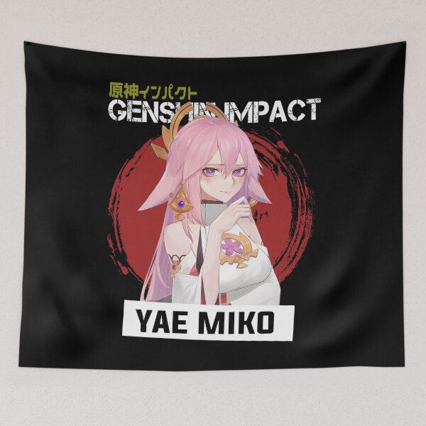 Item preview, Yae Miko - Genshin Impact designed and sold by Vivzie-Art.