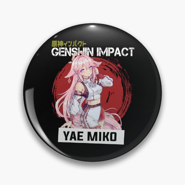 Item preview, Yae Miko - Genshin Impact designed and sold by Vivzie-Art.