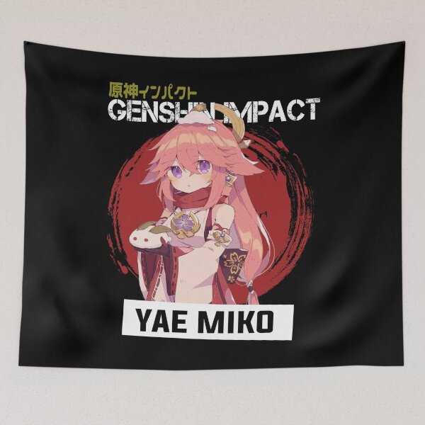 Item preview, Yae Miko - Genshin Impact designed and sold by Vivzie-Art.