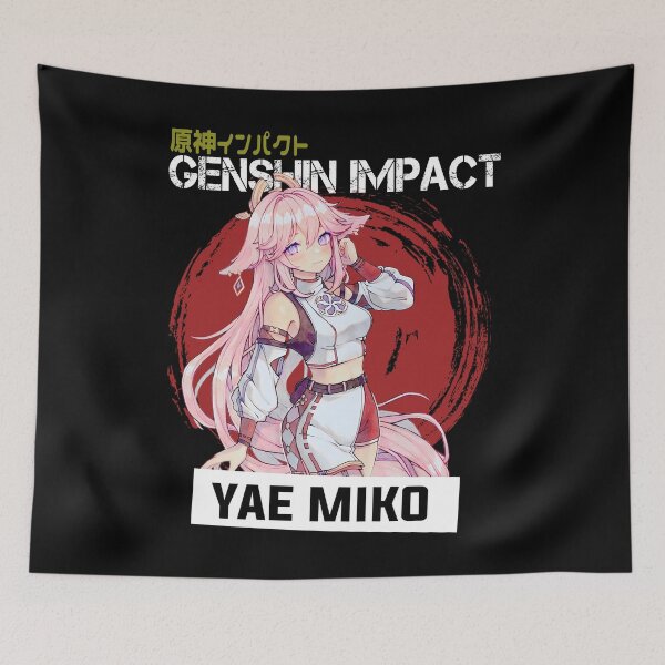 Item preview, Yae Miko - Genshin Impact designed and sold by Vivzie-Art.