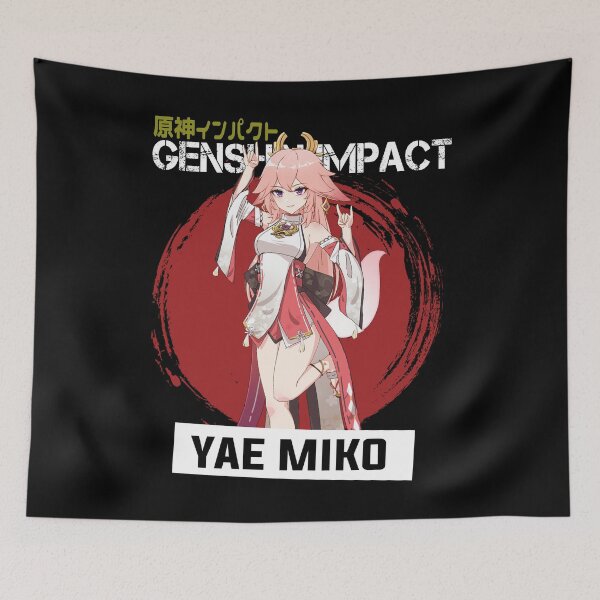 Item preview, Yae Miko - Genshin Impact designed and sold by Vivzie-Art.