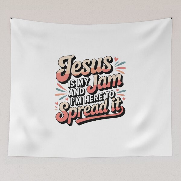 Item preview, Jesus Is My Jam And Im Here To Spread It designed and sold by 404wearpl.