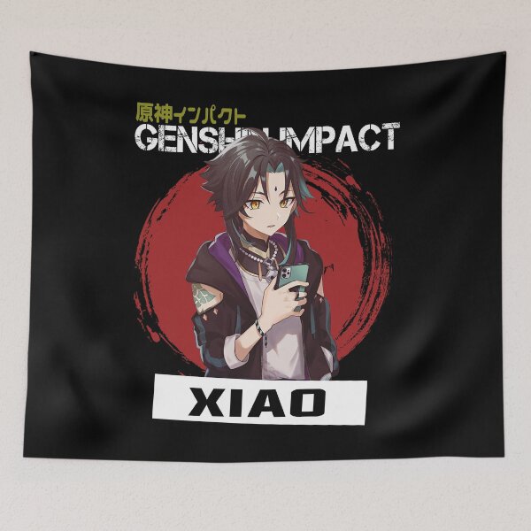 Item preview, Xiao - Genshin Impact designed and sold by Vivzie-Art.