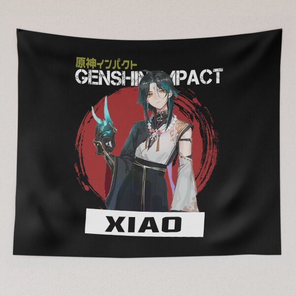 Item preview, Xiao - Genshin Impact designed and sold by Vivzie-Art.