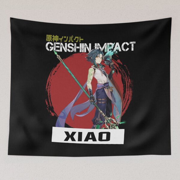 Item preview, Xiao - Genshin Impact designed and sold by Vivzie-Art.