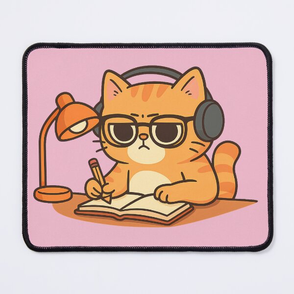 Item preview, Lo-Fi Study Cat designed and sold by agearb.